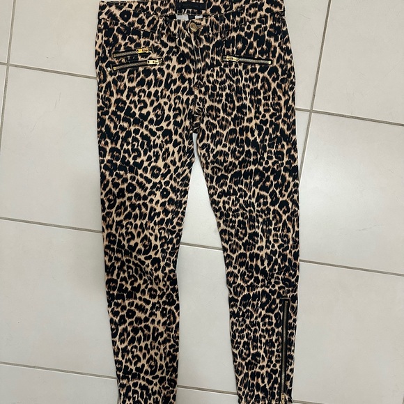 Juicy Couture Denim - Juicy Couture Leopard Print Skinny Jeans